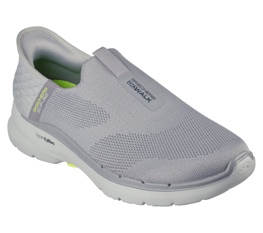 Slip-ins GO WALK 6 Easy On Skechers Gray