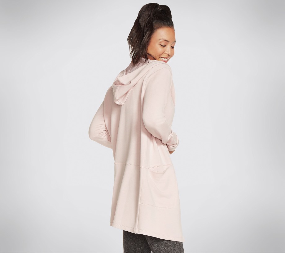 Apparel Restful Hoodigan Light Pink Skechers