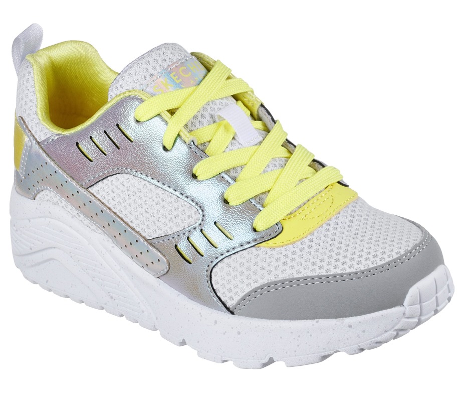 Skechers Uno Lite Gen Cool White Silver