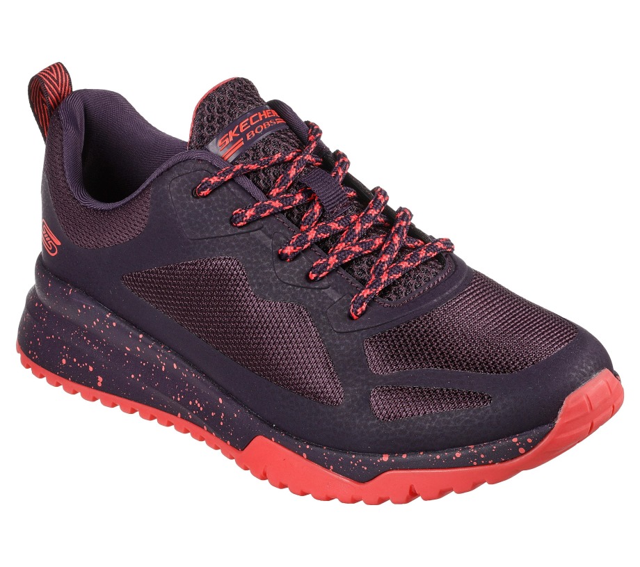 BOBS Sport Squad 3 Star Flight Plum Skechers