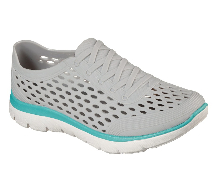 Foamies Summit Keep Steady Skechers Light Gray