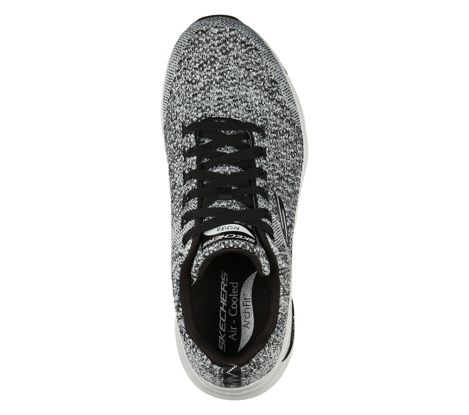 Arch Fit Paradyme White Black Skechers