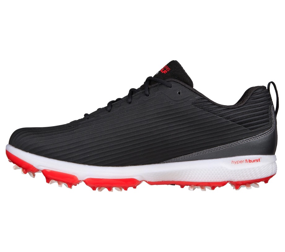 GO GOLF Pro 5 Hyper Black Gray Skechers
