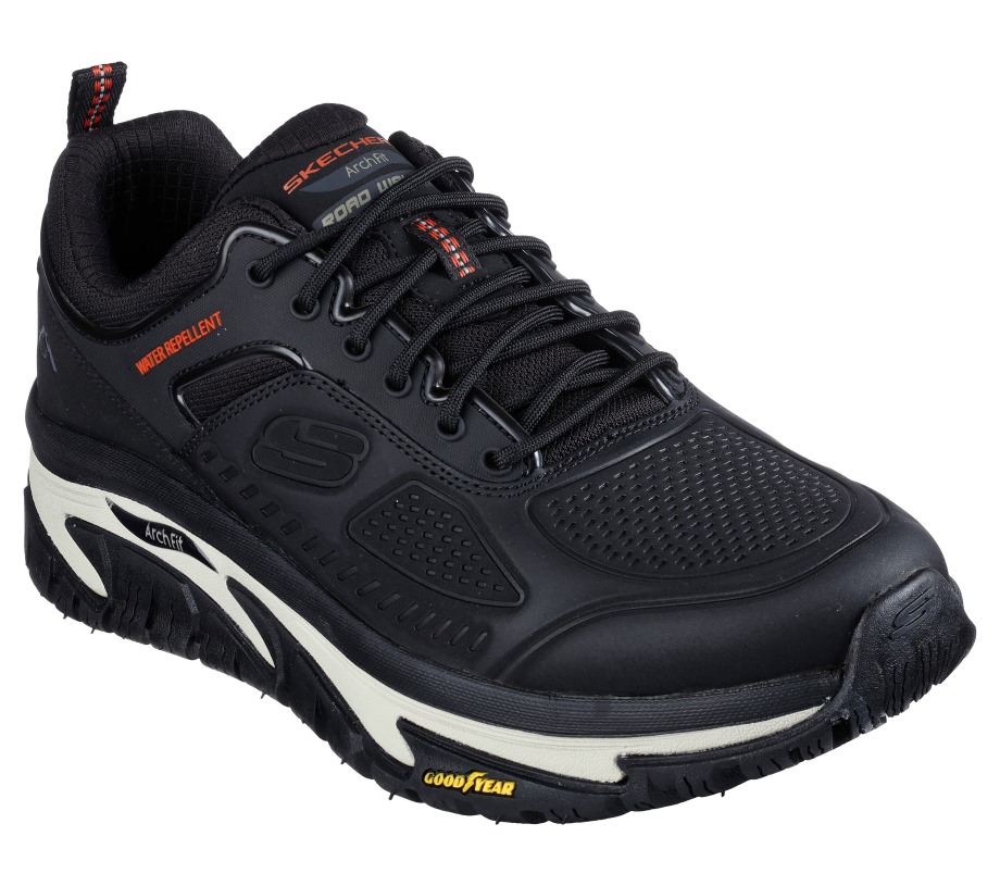 Skechers Relaxed Fit Arch Fit Road Walker Recon Black