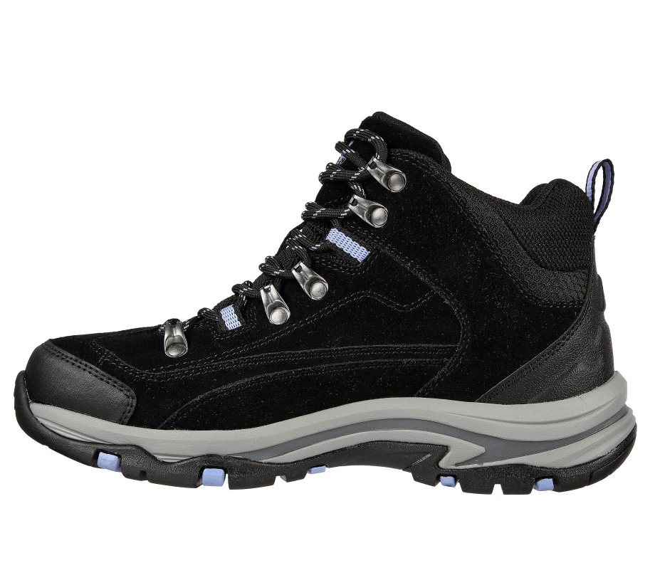 Relaxed Fit Trego Alpine Trail Skechers Black Charcoal