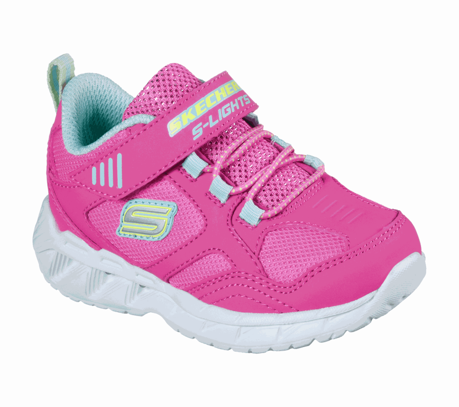 Skechers S Lights Magna-Lights Expert Level Pink Multi