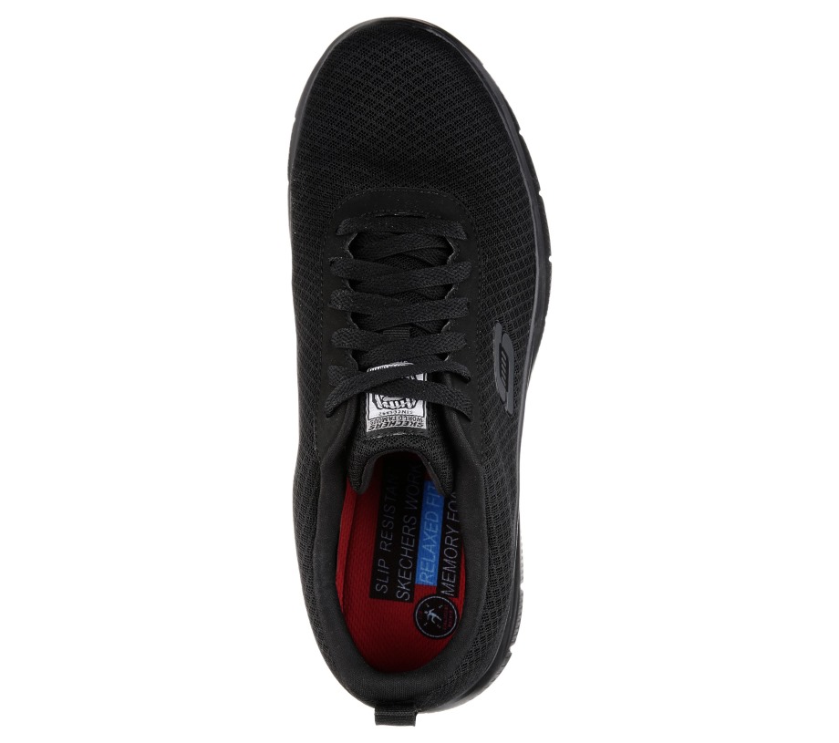 Skechers Work Relaxed Fit Flex Advantage Bendon SR Black