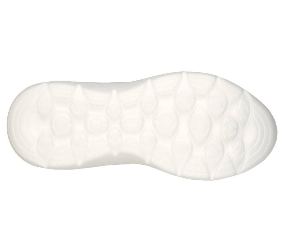 Skechers Luxe Collection GO WALK Hyper Burst Giselle White Gold