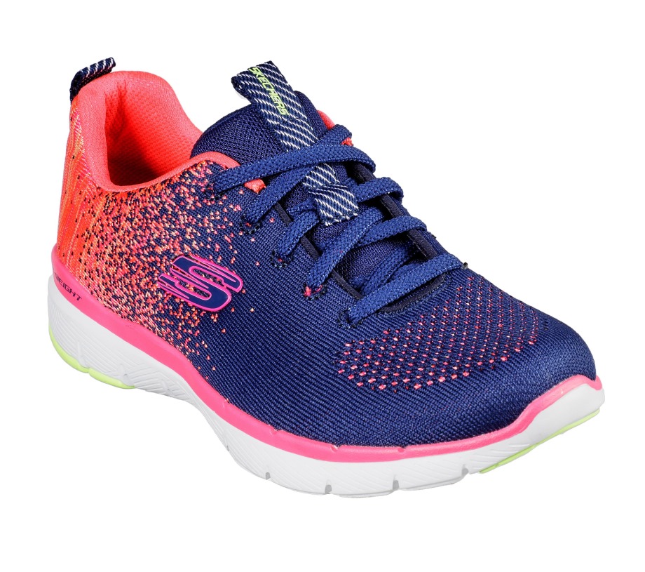 Flex Appeal 3.0 She's Iconic Skechers Navy Coral