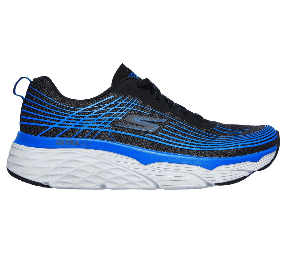 Skechers Max Cushioning Elite Brilliant Black Blue