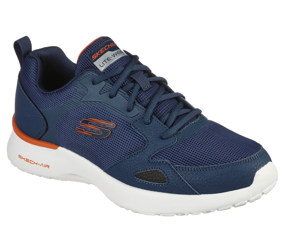 Skech-Air Dynamight Skechers Navy Orange