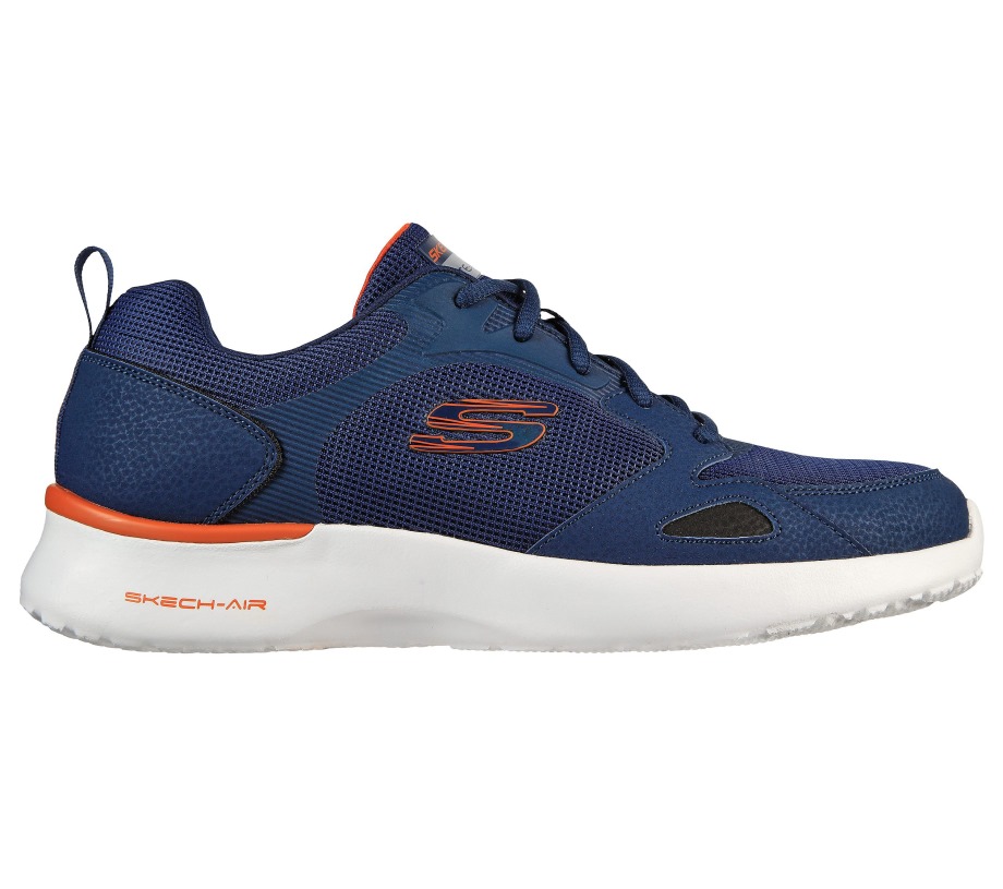 Skech-Air Dynamight Skechers Navy Orange