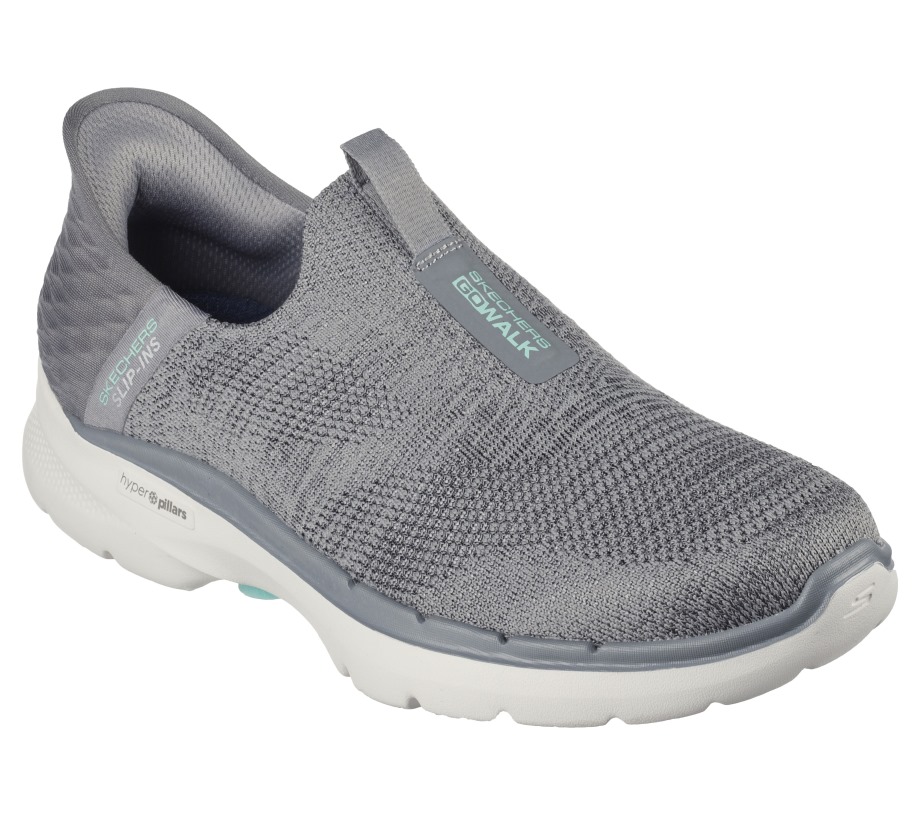 Slip-ins GO WALK 6 Fabulous View Skechers Gray