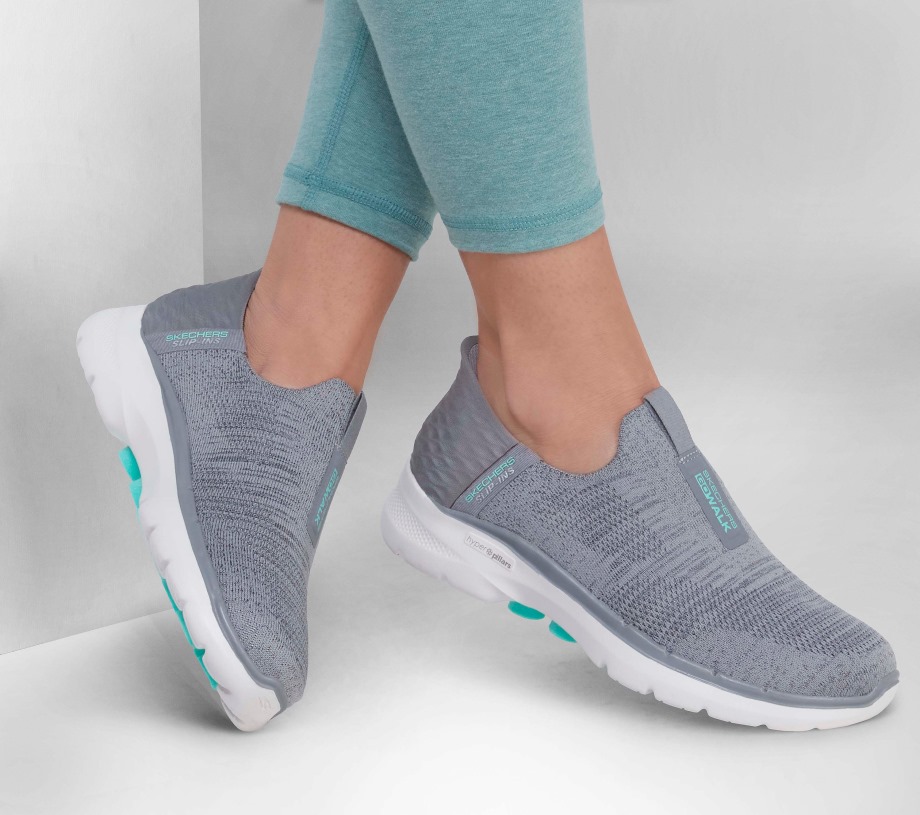 Slip-ins GO WALK 6 Fabulous View Skechers Gray