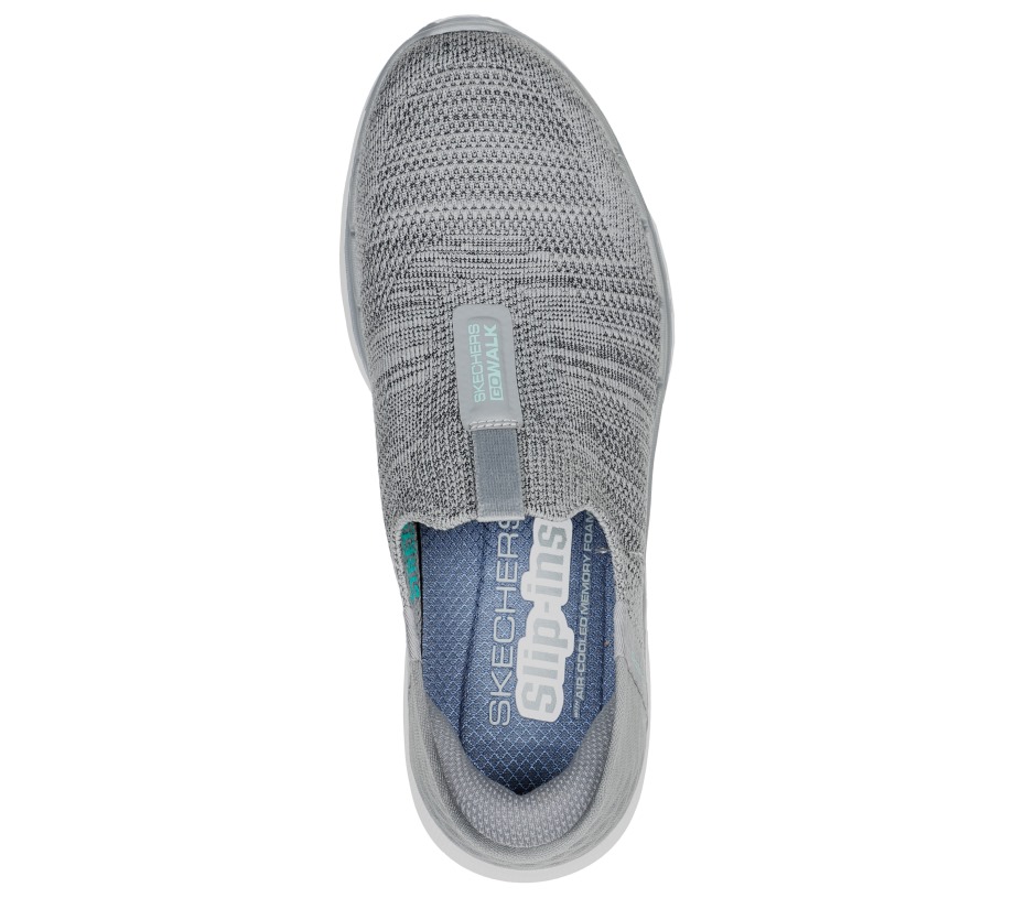 Slip-ins GO WALK 6 Fabulous View Skechers Gray