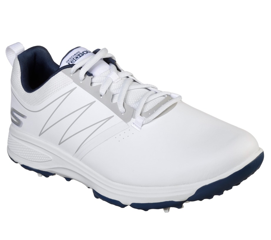 GO GOLF Torque Skechers White Navy