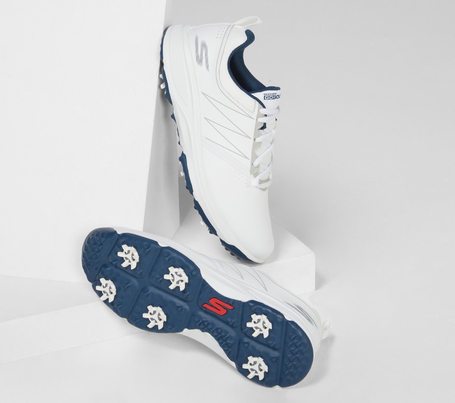 GO GOLF Torque Skechers White Navy