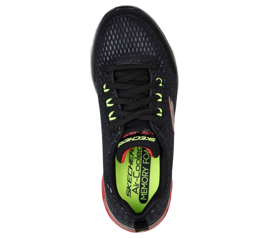 Skechers Glide-Step Sport Wave Heat Black Red