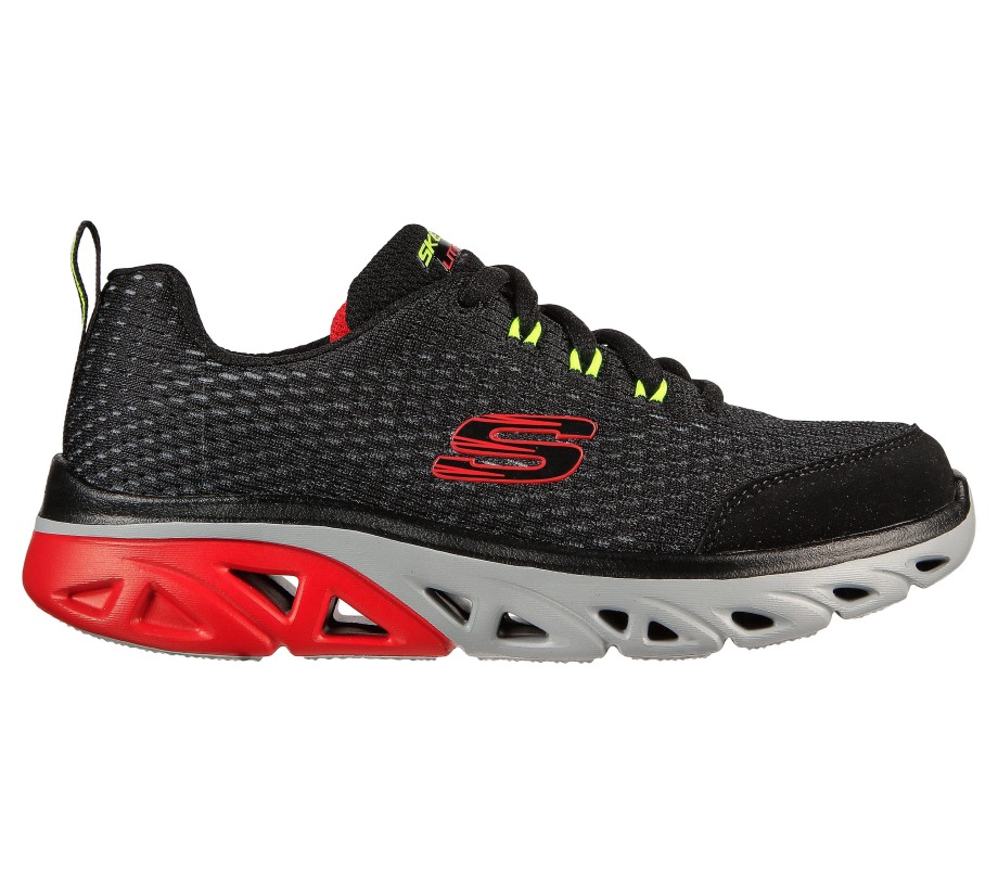 Skechers Glide-Step Sport Wave Heat Black Red