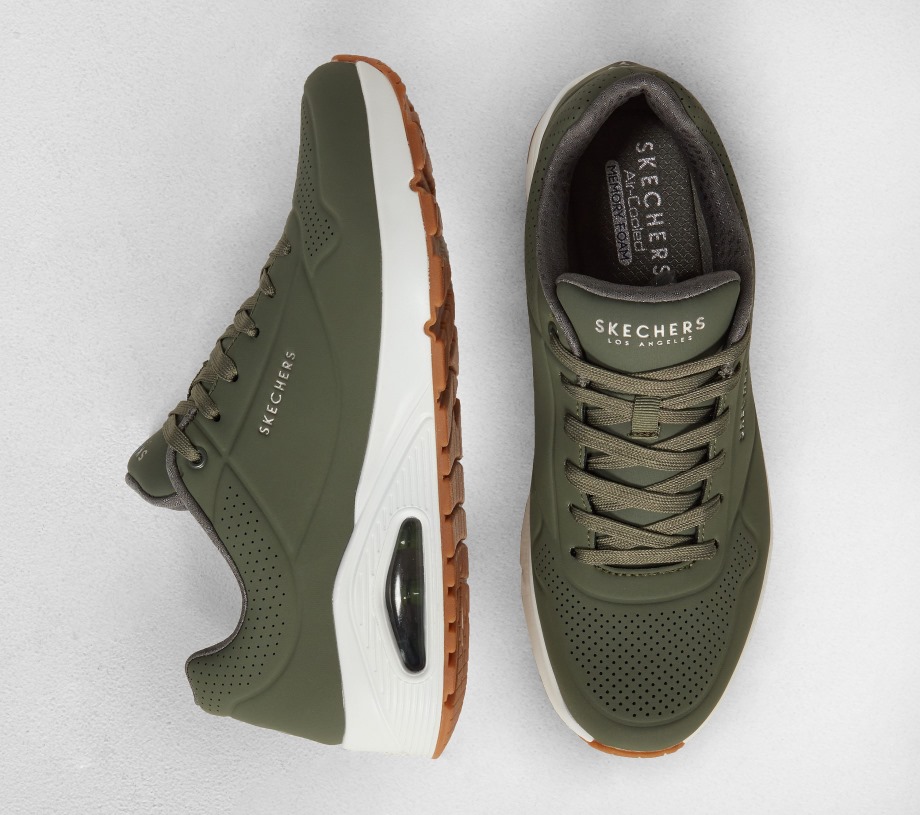 Uno Stand On Air Olive Skechers