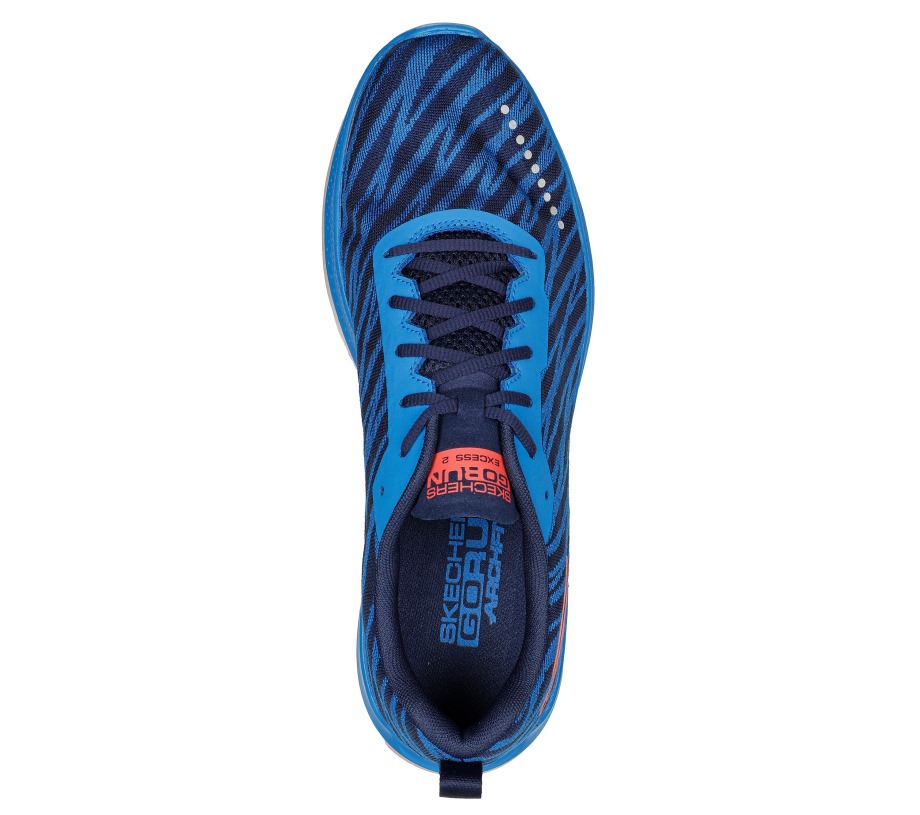 GO RUN Razor Excess 2 Skechers Blue Navy