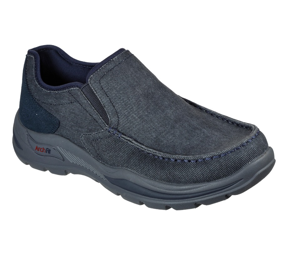 Arch Fit Motley Rolens Skechers Navy