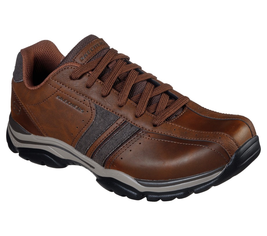 Relaxed Fit Rovato Endro Skechers Brown