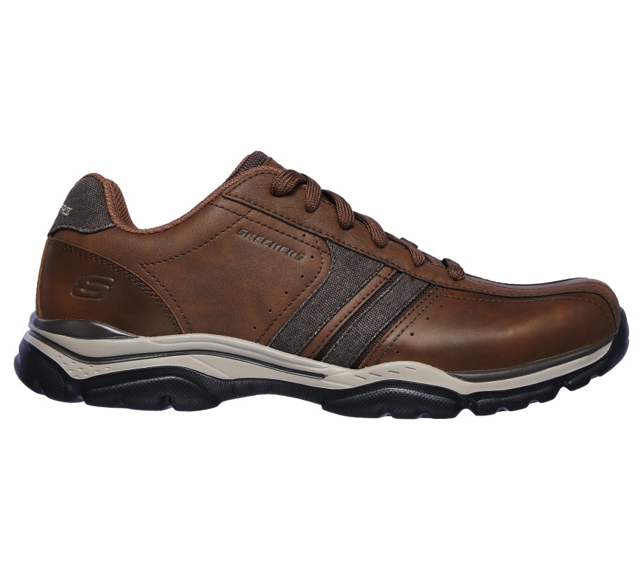 Relaxed Fit Rovato Endro Skechers Brown