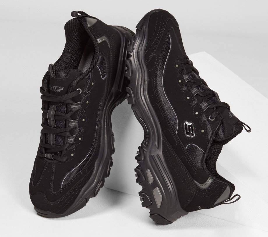 D'Lites Skechers Black