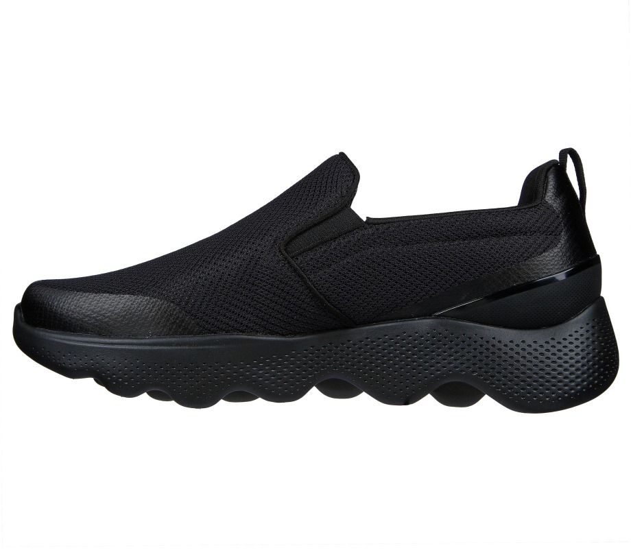 Skechers GO WALK Massage Fit Ripple Black