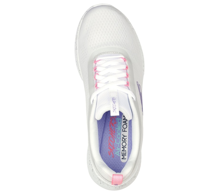 Ultra Flex 3.0 New Horizons Skechers White Neon Pink