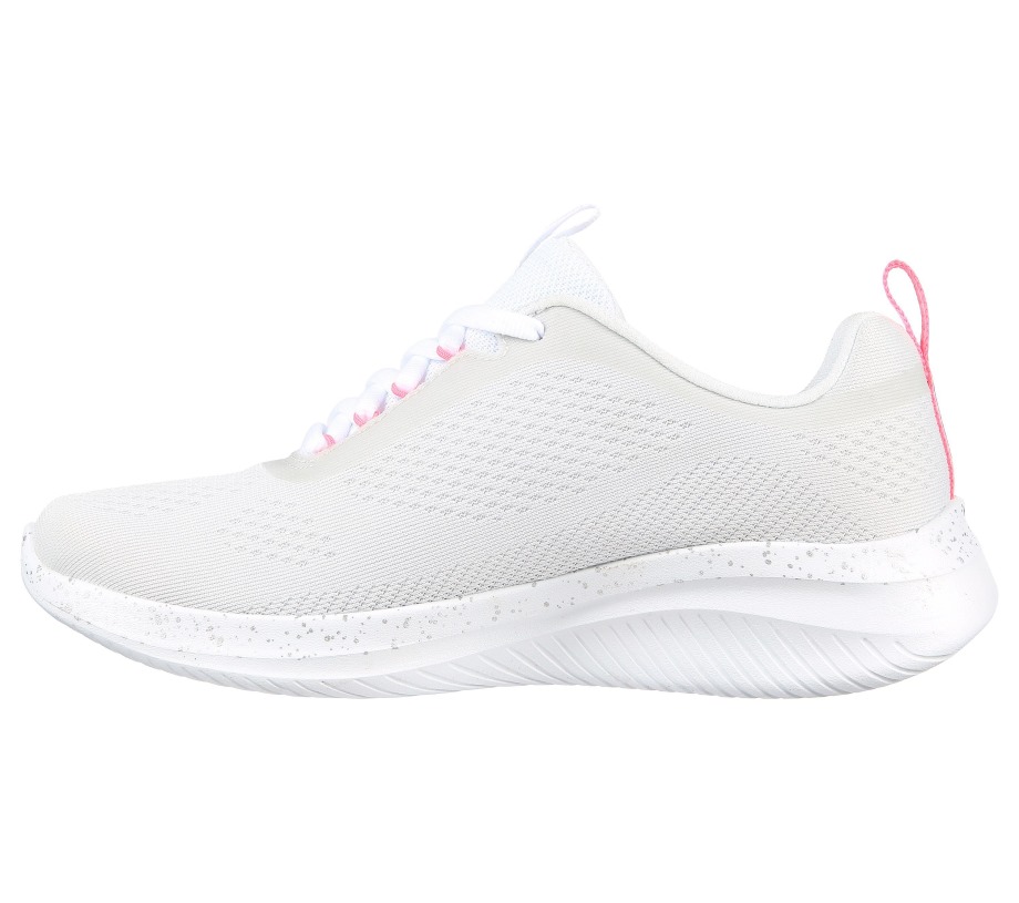 Ultra Flex 3.0 New Horizons Skechers White Neon Pink
