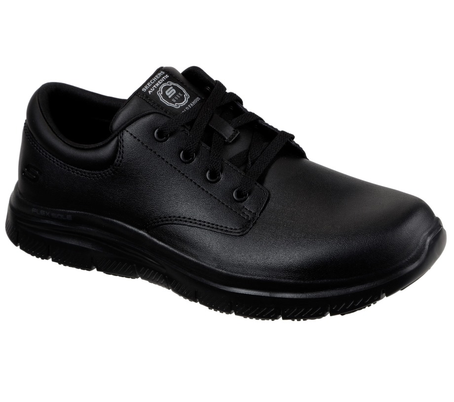 Work Relaxed Fit Flex Advantage Fourche SR Black Skechers
