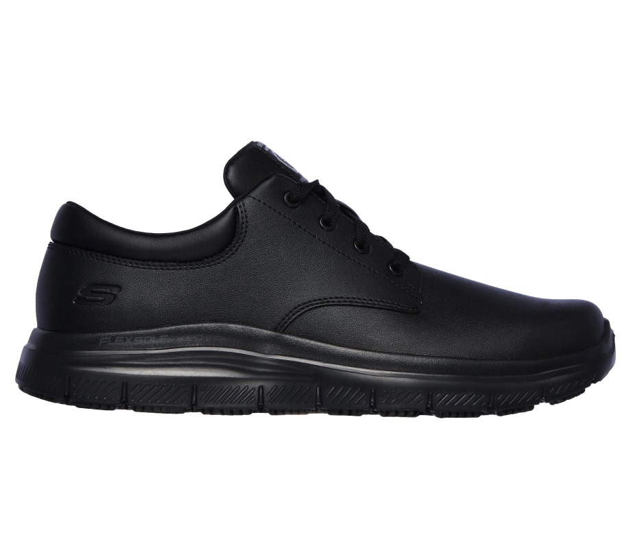 Work Relaxed Fit Flex Advantage Fourche SR Black Skechers