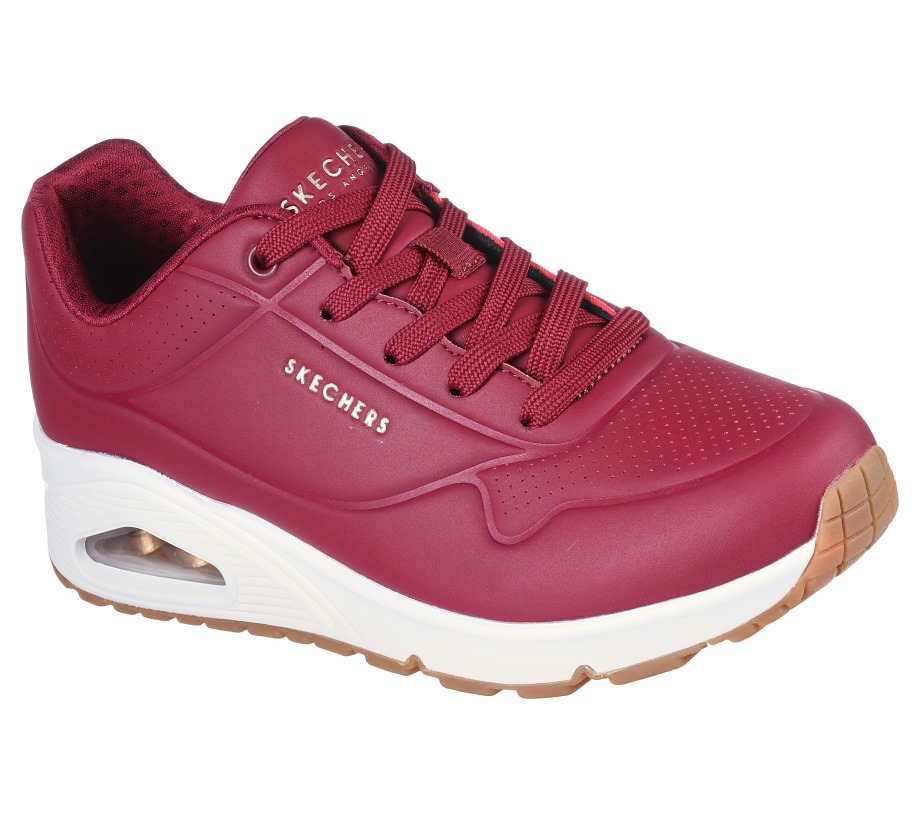 Uno Stand on Air Skechers Burgundy