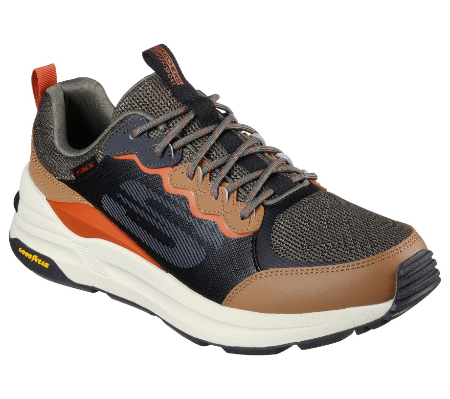 Global Jogger Vintek Olive Multi Skechers