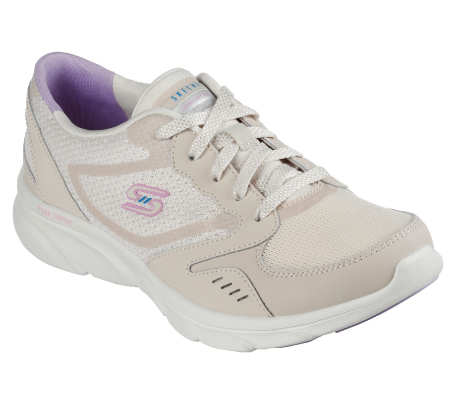 Relaxed Fit D'Lux Comfort Plenty Success Natural Skechers