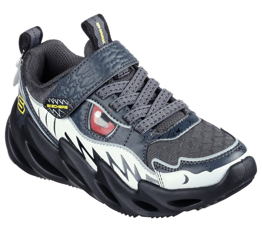 Shark-Bots Surf Patrol Skechers Charcoal Black