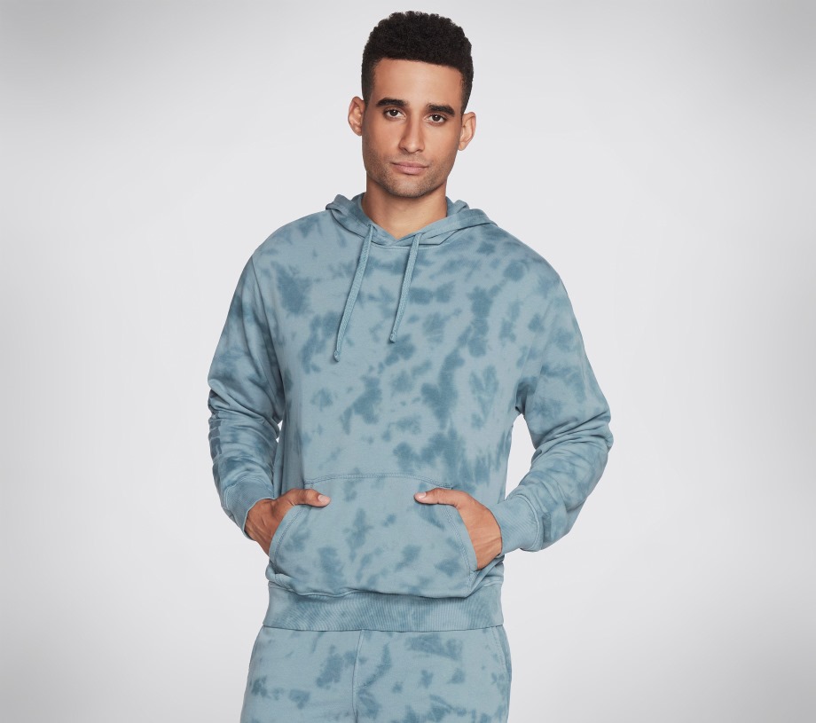 SKECHDYE Expedition Pullover Hoodie Skechers Blue Gray