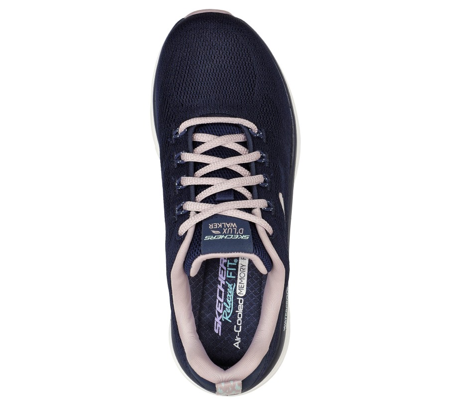 Relaxed Fit D'Lux Walker Get Oasis Skechers Navy Lavender