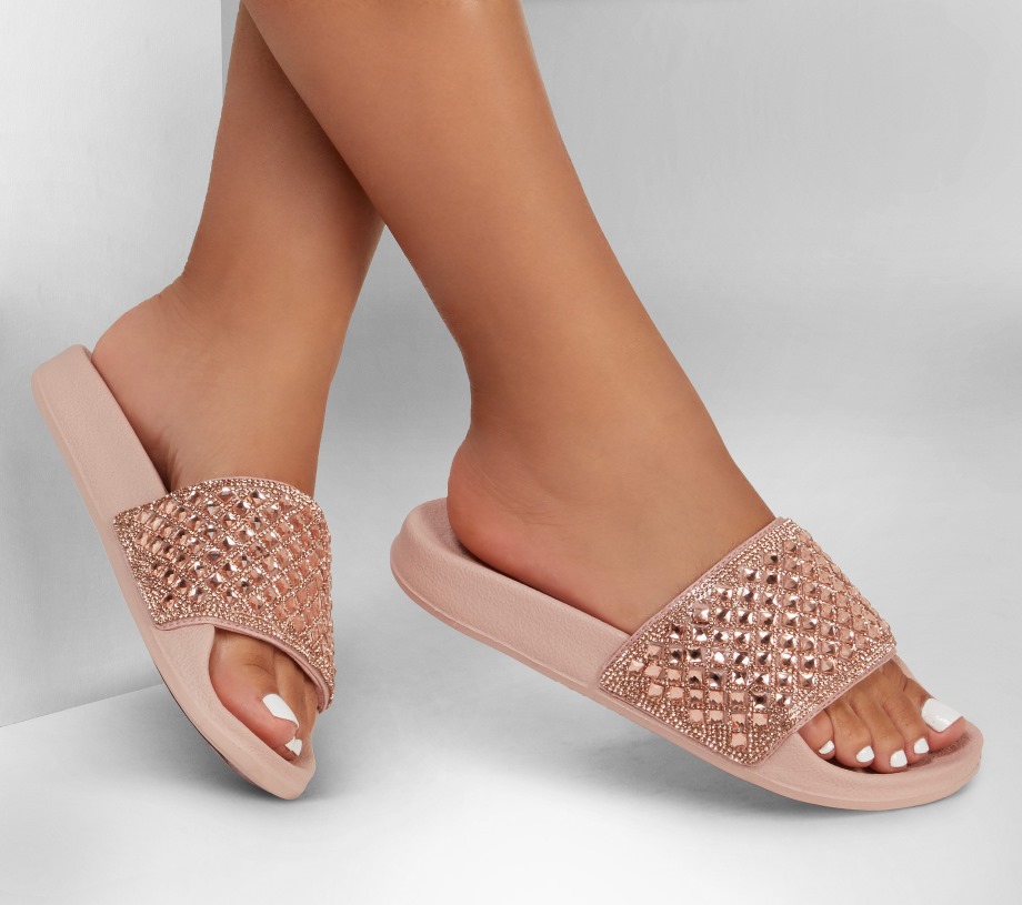 Skechers Pop Ups Slide By Pink