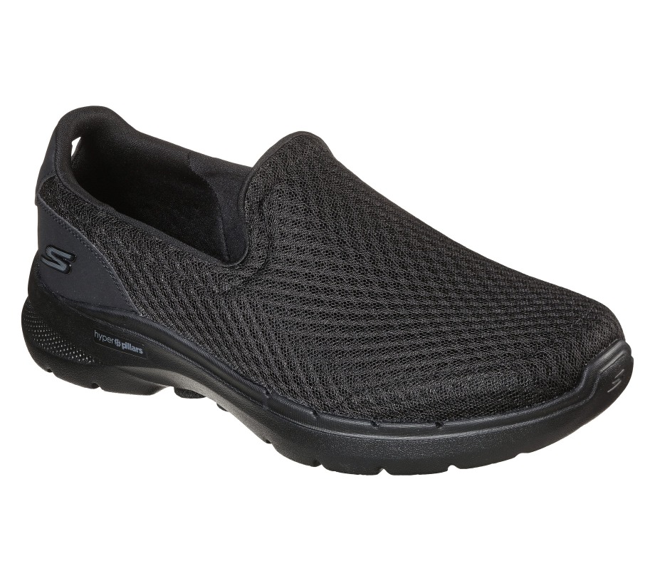 GOwalk 6 Motley Skechers Black
