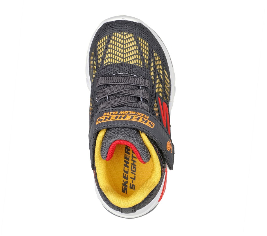 Skechers Flex-Glow Elite Vorlo Charcoal Multi