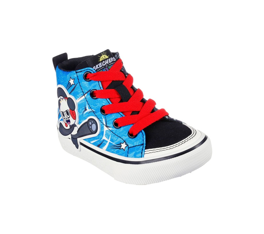 Ryan's World Street Fame Combo Blast Blue Black Skechers