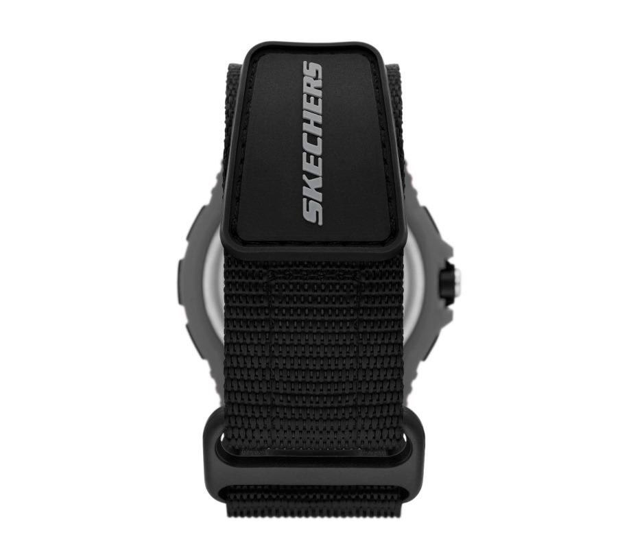 Fast Wrap Black Watch Skechers Black