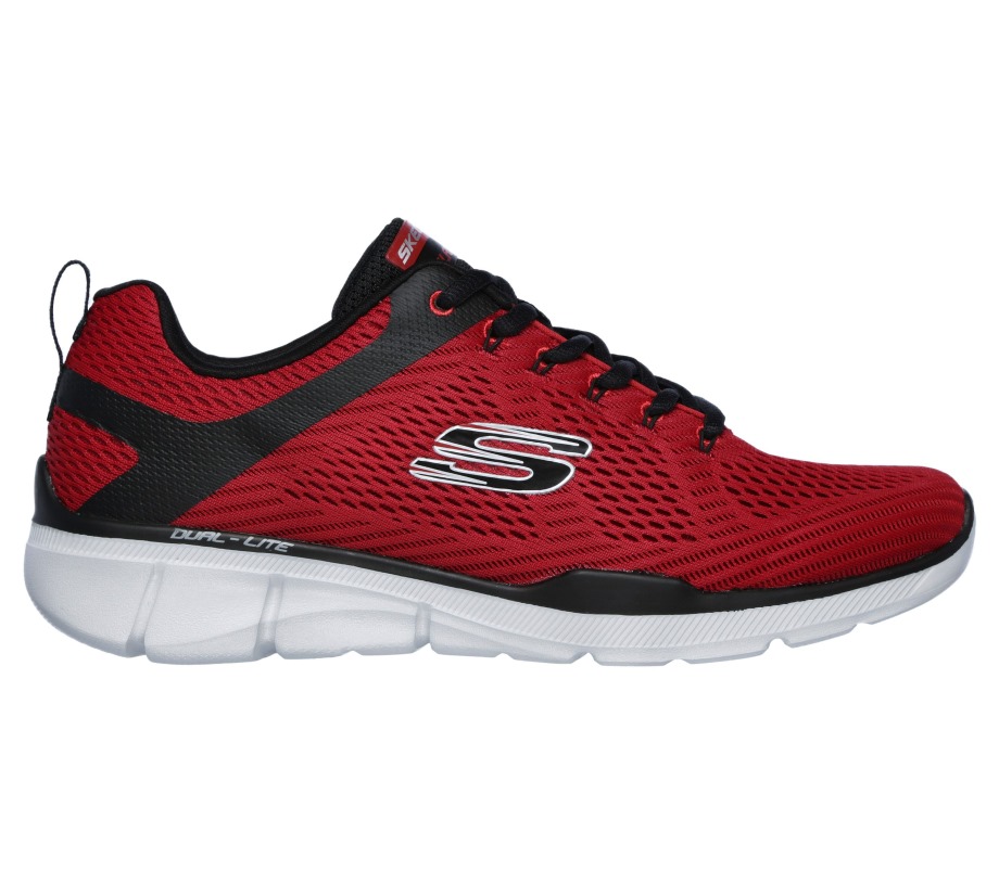 Skechers Relaxed Fit Equalizer 3.0 Red Black