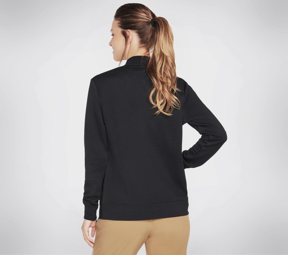 The Hoodless Hoodie GO WALK Everywhere Jacket Skechers Black