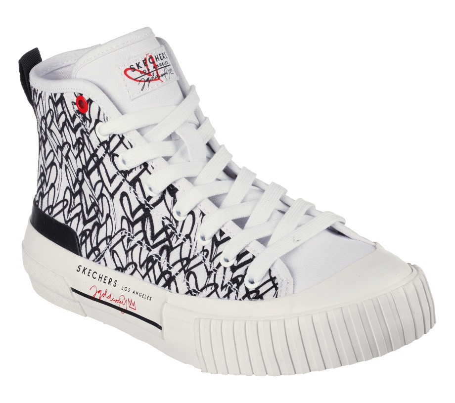 Skechers JGoldcrown New Moon Lost in Love White Black