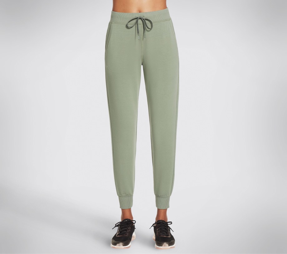 Skechers Apparel Restful Jogger Pant Light Green