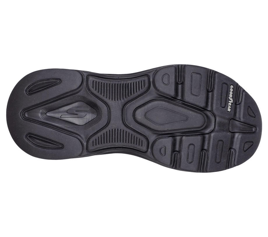 Max Cushioning Arch Fit Black Gray Skechers